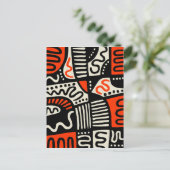 Abstrakt 291219c postkarte (Stehend Vorderseite)