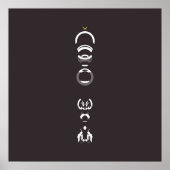 Abstrakt #294 poster (Vorne)