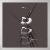Abstrakt #297 poster (Vorne)