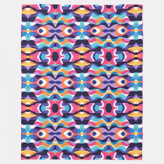 ABSTRAKT 2 FLEECEDECKE (Vorderseite)