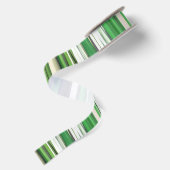 Abstrakt 2: Grüne Unschärfe Satinband (Rückseite)