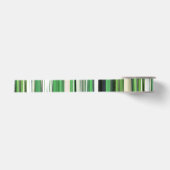 Abstrakt 2: Grüne Unschärfe Satinband (Vorderseite)