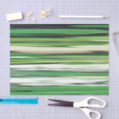 Abstrakt 2: Grüne Unschärfe Seidenpapier (Handwerk)