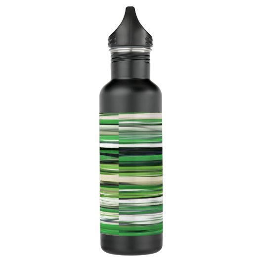 Abstrakt 2: Grüne Unschärfe Trinkflasche (Links)