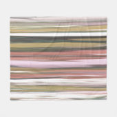 Abstrakt 2: Herbstfarben im Herbst verschwommen Fleecedecke (Vorderseite (Horizontal))