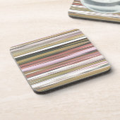 Abstrakt 2: Herbstfarben im Herbst verschwommen Getränkeuntersetzer (Linke Seite)