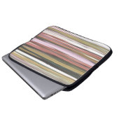 Abstrakt 2: Herbstfarben im Herbst verschwommen Laptopschutzhülle (Vorne Knopf)