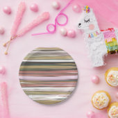 Abstrakt 2: Herbstfarben im Herbst verschwommen Pappteller (Party)