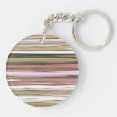 Abstrakt 2: Herbstfarben im Herbst verschwommen Schlüsselanhänger (Rückseite)