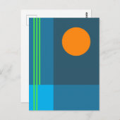 ABSTRAKT 2 POSTKARTE (Vorne/Hinten)