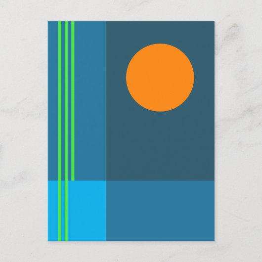 ABSTRAKT 2 POSTKARTE (Vorderseite)