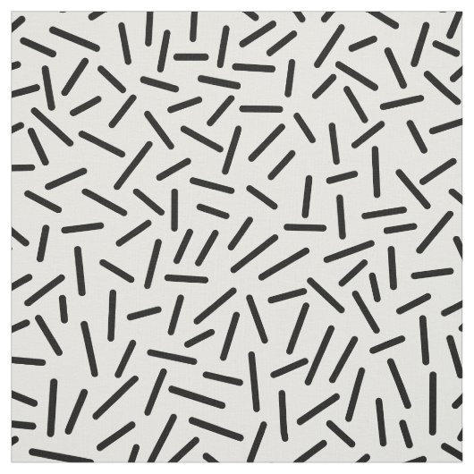 Abstrakt 300117 - Schwarz auf Weiß Stoff (Muster)