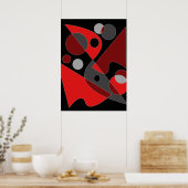 Abstrakt #311 poster (Küche)