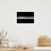 abstrakt-316499 PIANO KEYBOARD MUSIC DIGITAL REALI Poster (Küche)