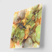 Abstrakt 31 quadratische wanduhr (Winkel)