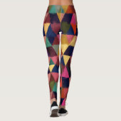 Abstrakt #374 leggings (Rückseite)
