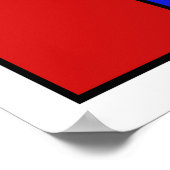 Abstrakt #378 poster (Ecke)