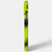 Abstrakt 3 in Schwarz und Kalkgrün Case-Mate iPhone Hülle (Rückseite / Links)