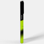 Abstrakt 3 in Schwarz und Kalkgrün Case-Mate iPhone Hülle (Rückseite / Rechts)