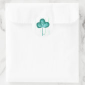 Abstrakt 3 leaf Clover Kleeblatt Stickers (Tasche)