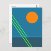 ABSTRAKT 3 POSTKARTE (Vorne/Hinten)