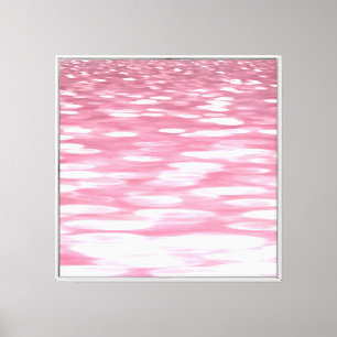 Abstrakt #3: Rosa Schimmer Leinwanddruck