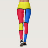 Abstrakt #402 leggings (Rückseite)