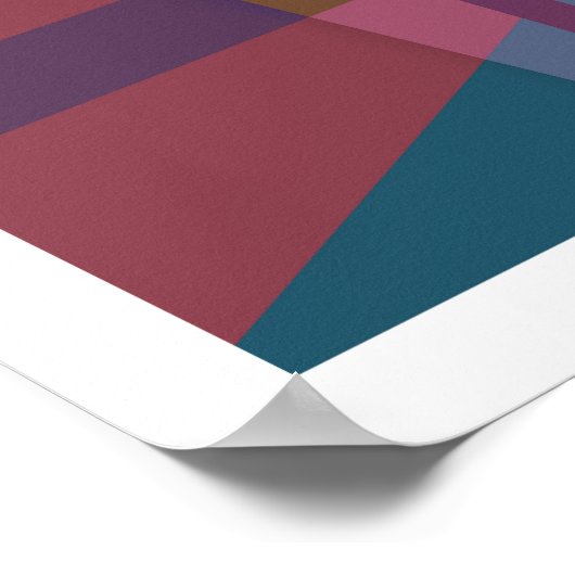 Abstrakt #410 poster (Ecke)