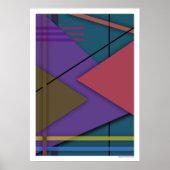 Abstrakt #413 poster (Vorne)