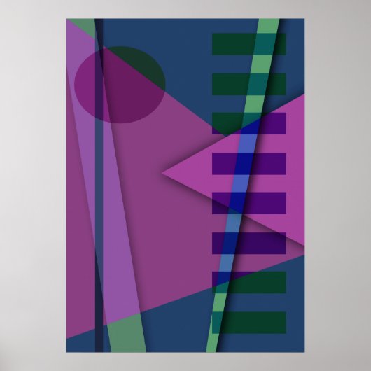 Abstrakt #432 poster (Vorne)