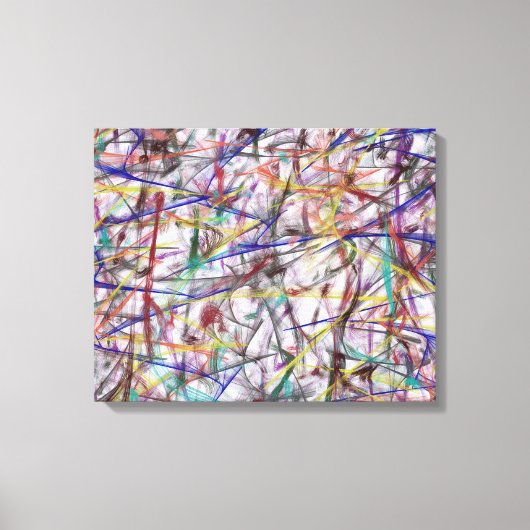Abstrakt 432 von Kristalin Davis Leinwanddruck (Vorderseite)