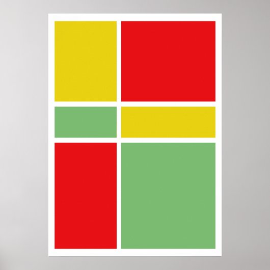 Abstrakt #454 poster (Vorne)