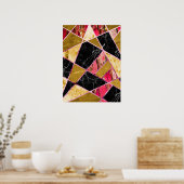 Abstrakt #456 poster (Küche)