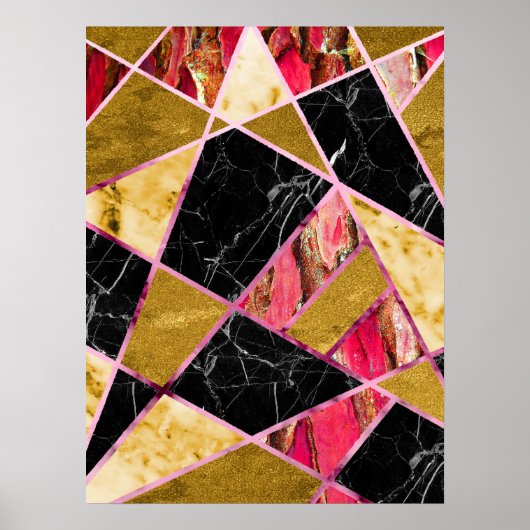 Abstrakt #456 poster (Vorne)