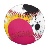 Abstrakt #4 baseball (Rückseite)