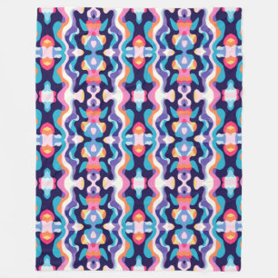 ABSTRAKT 4 FLEECEDECKE