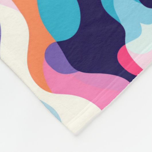 ABSTRAKT 4 FLEECEDECKE (Ecke)