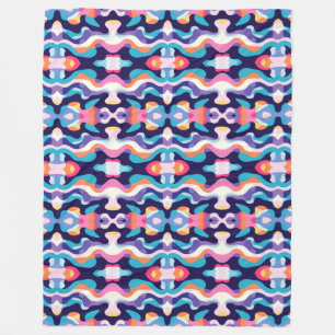 ABSTRAKT 4 FLEECEDECKE