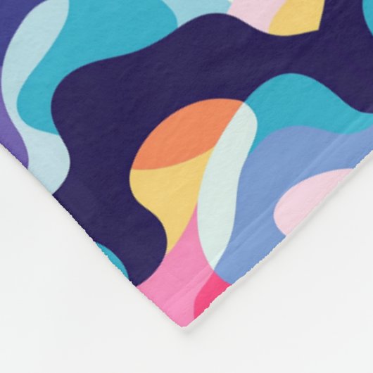 ABSTRAKT 4 FLEECEDECKE (Ecke)