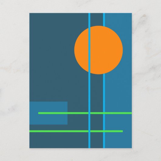 ABSTRAKT 4 POSTKARTE (Vorderseite)