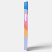 Abstrakt 4: Rosa bis Blau Case-Mate iPhone Hülle (Rückseite / Rechts)