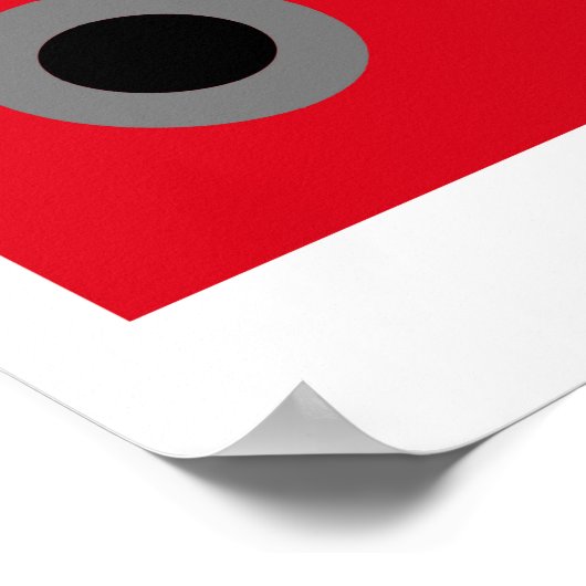 Abstrakt #505 poster (Ecke)