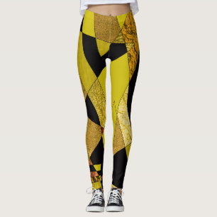 Abstrakt #508 leggings