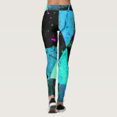 Abstrakt #509 leggings (Rückseite)