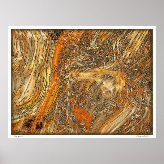 Abstrakt #57 poster (Vorne)