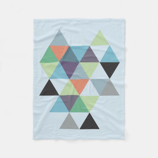 Abstrakt #587 fleecedecke (Vorderseite)