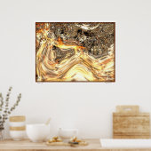 Abstrakt #58 poster (Küche)