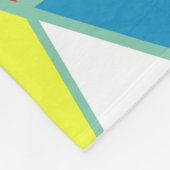 Abstrakt #591 fleecedecke (Ecke)