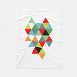 Abstrakt #593 fleecedecke