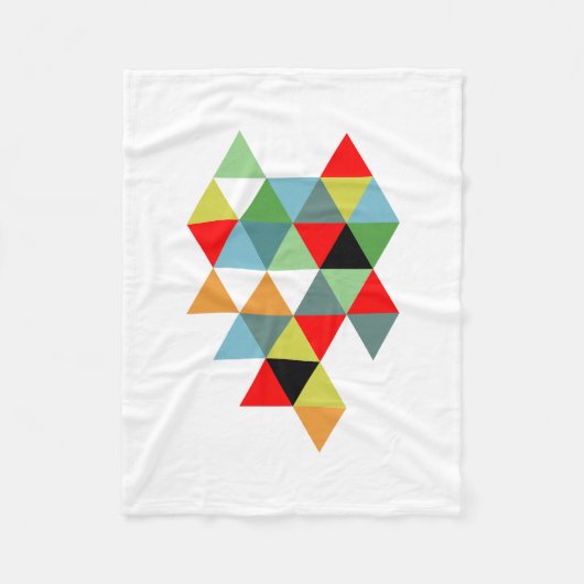 Abstrakt #593 fleecedecke (Vorderseite)